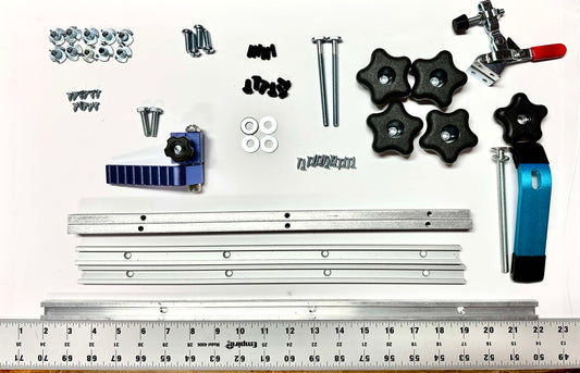 Complete Hardware Package for the Compact Size Flagship Table Saw Sled