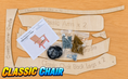 COMPLETE BUILD KIT! Classic Adirondack Chair Kit with Baltic Birch Templates