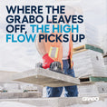 GRABO HighFlow Cordless Suction Gripster for Porous Pavers, 242 lb