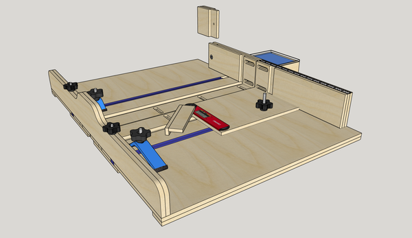 Flagship Table Saw Sled