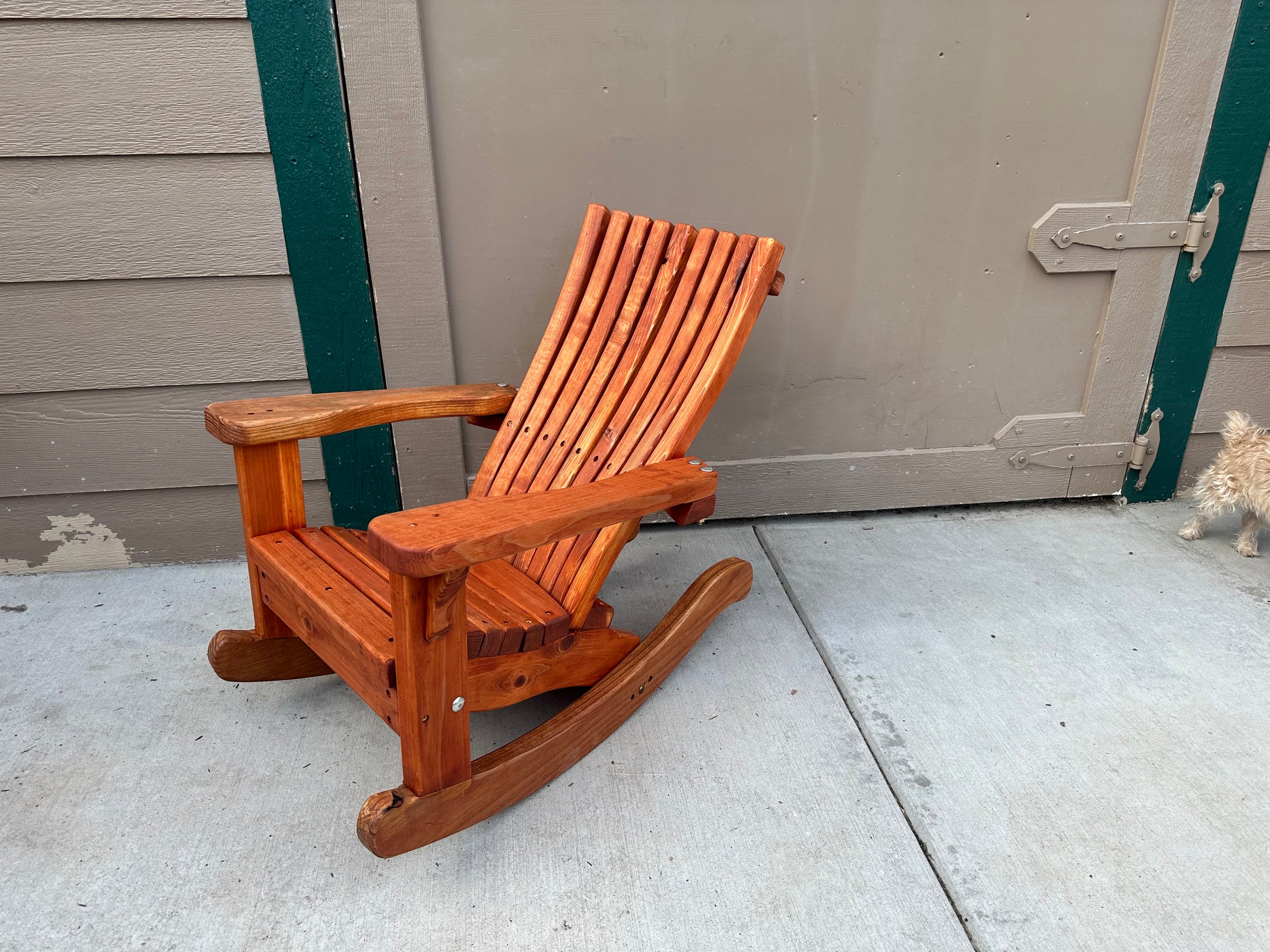 Kids Rocking Chair Adirondack Style - Templates for Download; PDF File Only