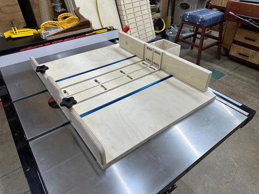Flagship Table Saw Sled Delivered in a Box!