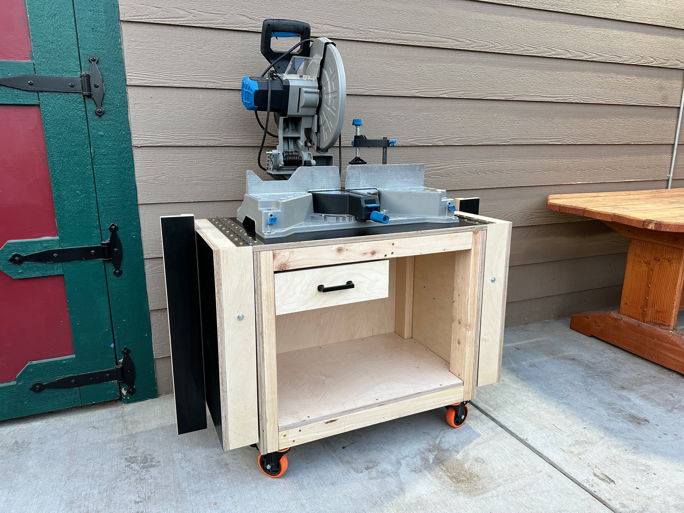 Mobile Miter Station - 3D Plans