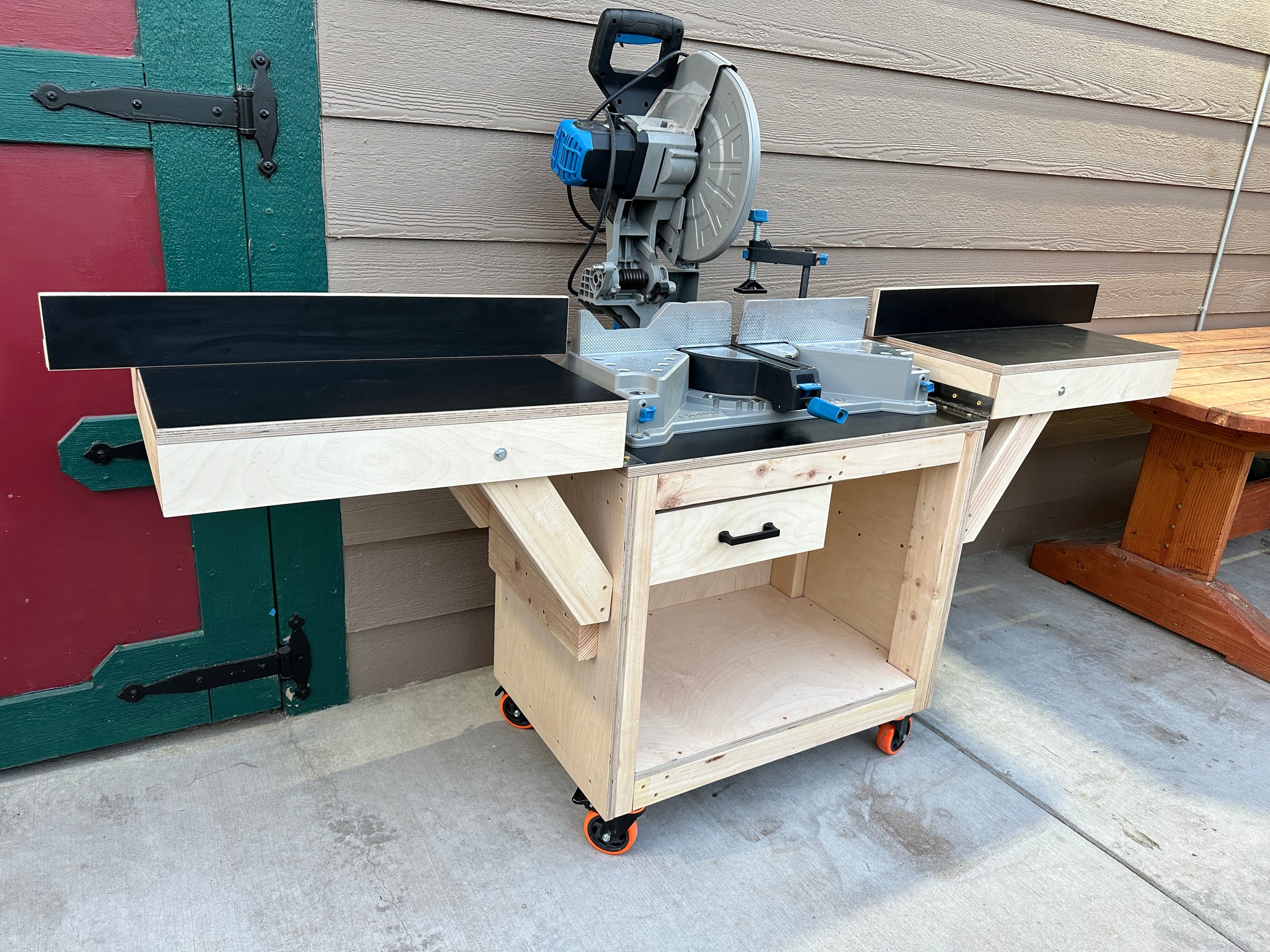 Mobile Miter Station - 3D Plans