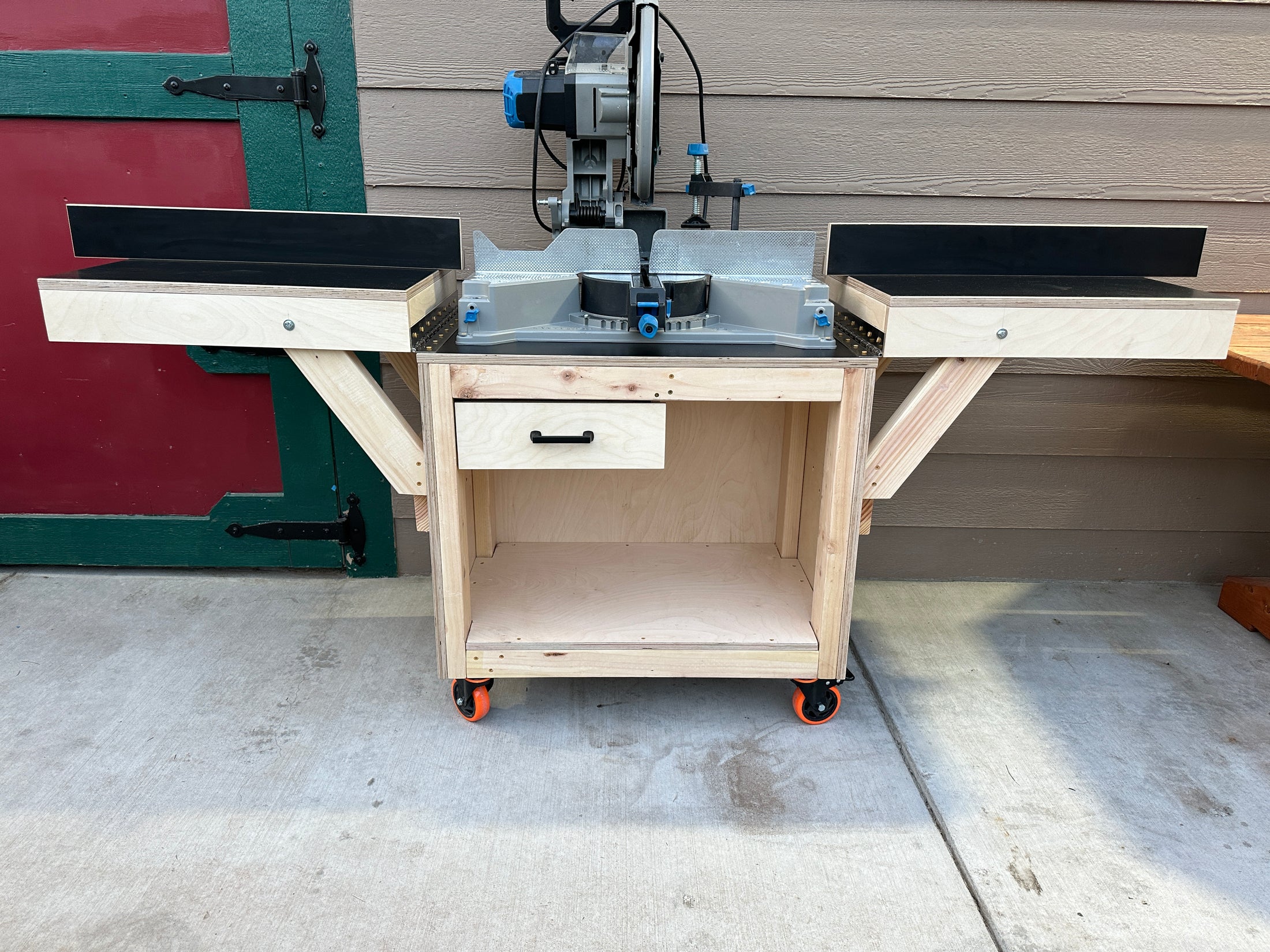 Mobile Miter Station - 3D Plans