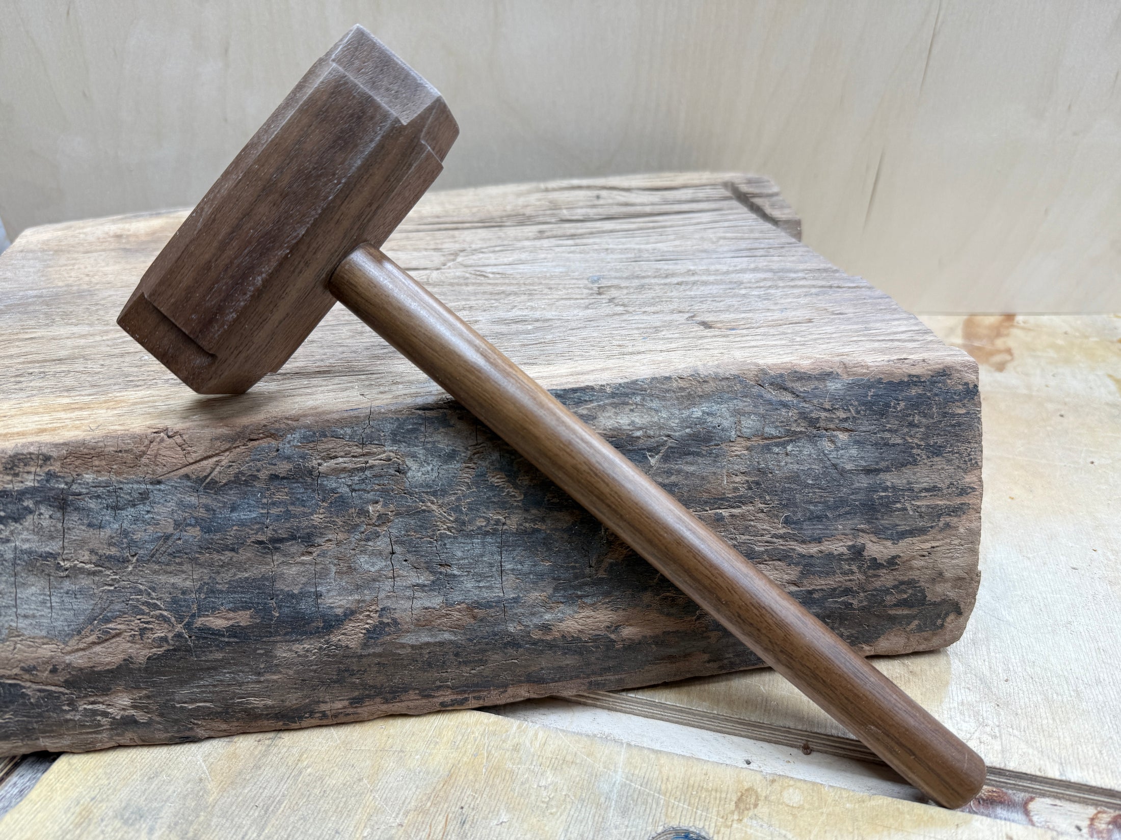 MID SIZE - Thor's Hammer Woodworking Mallet all Domestic Wood