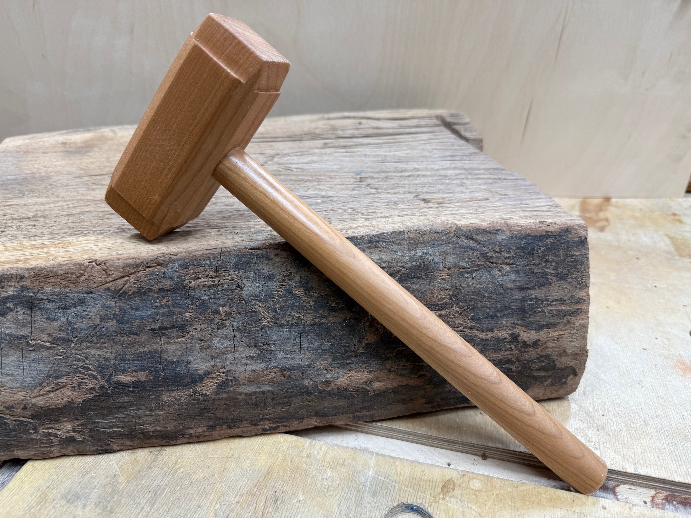 MID SIZE - Thor's Hammer Woodworking Mallet all Domestic Wood