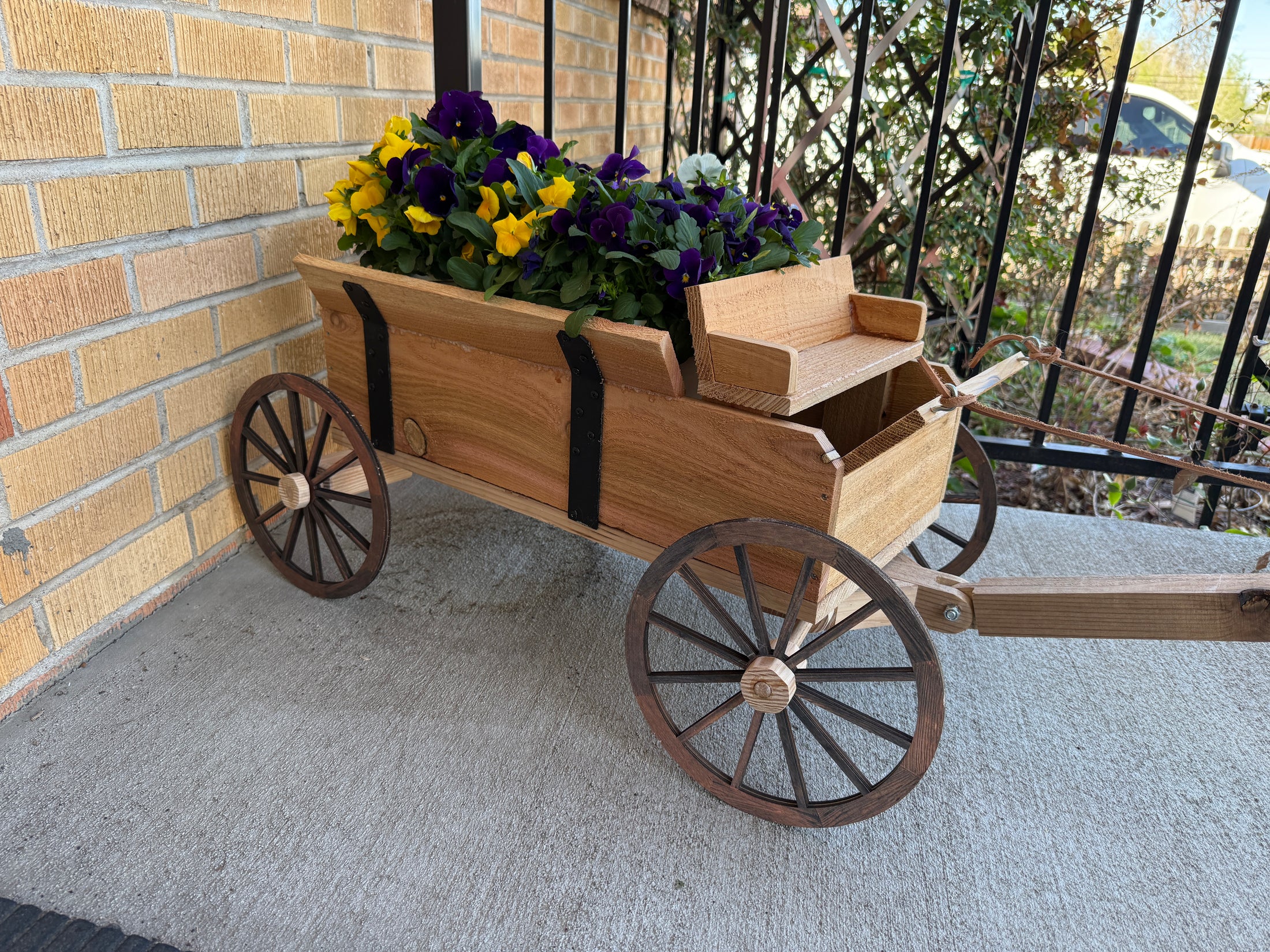Old West Wagon Planter 3D Plans