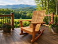 COMPLETE BUILD KIT! Classic Adirondack ROCKER Kit with Baltic Birch Templates