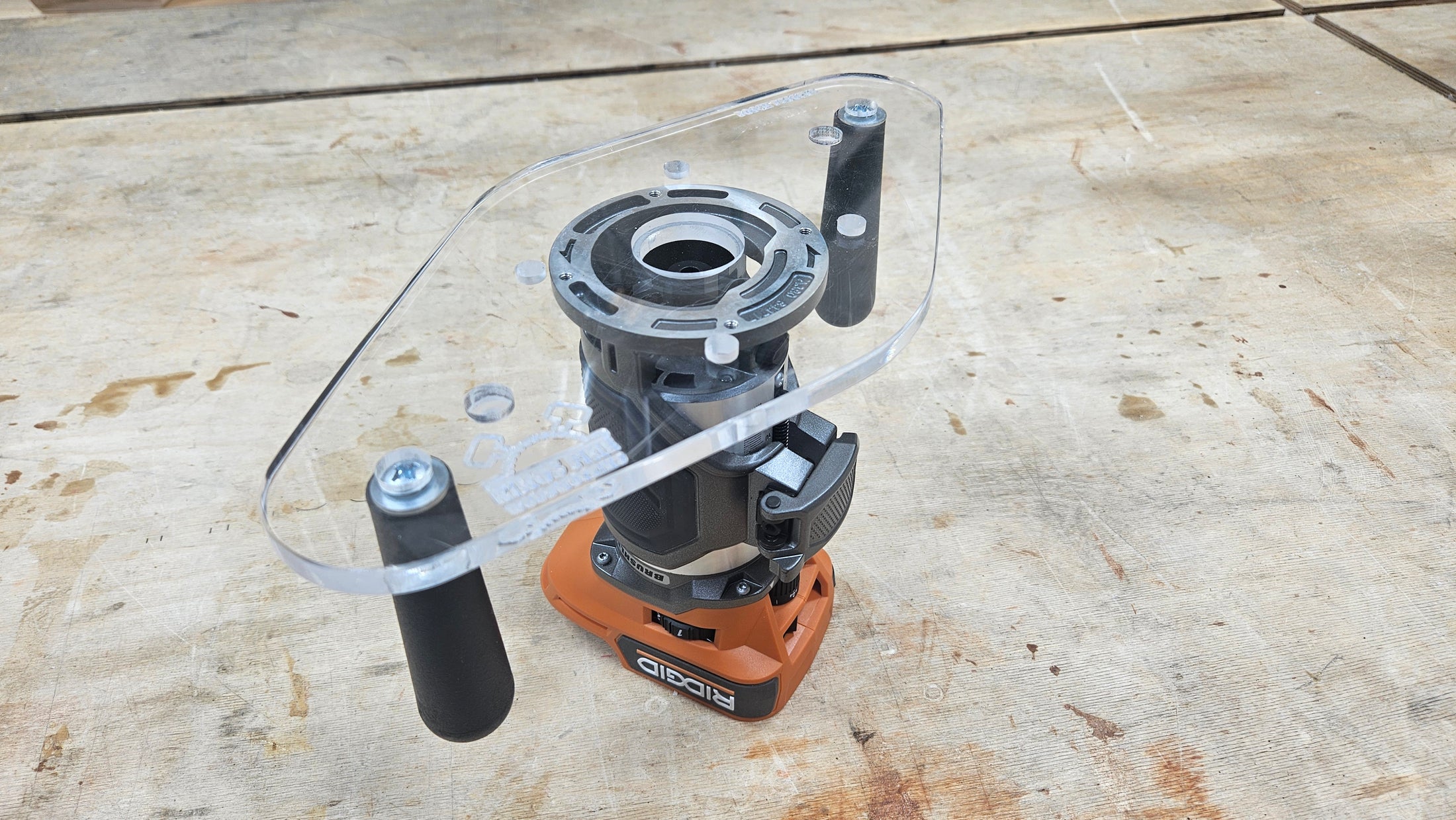 Diamond Shaped Trim Router Plate - Choose your router!