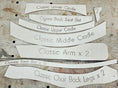 Classic Adult Adirondack Chair Baltic Birch Wood Templates, CNC cut.