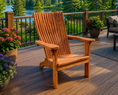 COMPLETE BUILD KIT! Classic Adirondack Chair Kit with Cardstock Templates