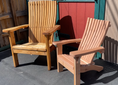 Classic Kids Adirondack Chair Baltic Birch Wood Templates, CNC cut.