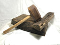 Load image into Gallery viewer, FULL SIZE - Woodworking Mallet like Thor's Hammer Mjolnir from Walnut and Tiger Maple
