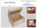 Load image into Gallery viewer, Cigar Humidor Woodworking Plans
