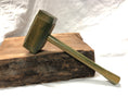 Load image into Gallery viewer, Thor's Hammer Woodworking Mallet Lignum Vitae Head Lignum Vitae Handle
