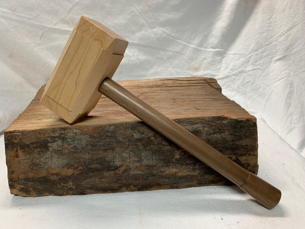 FULL SIZE - Woodworking Mallet like Thor's Hammer Mjolnir from Domestic Hardwoods