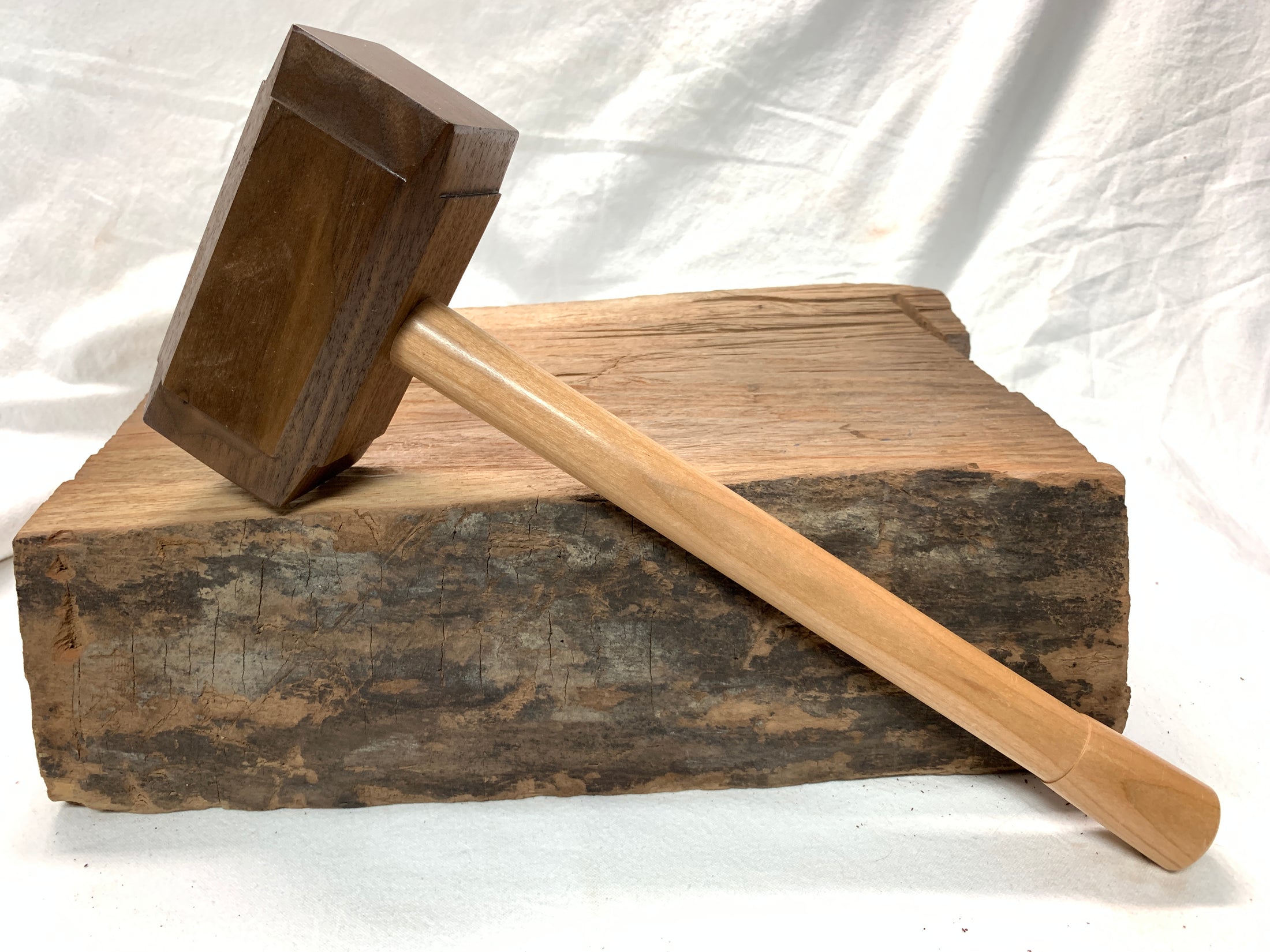 FULL SIZE - Woodworking Mallet like Thor's Hammer Mjolnir from Domestic Hardwoods