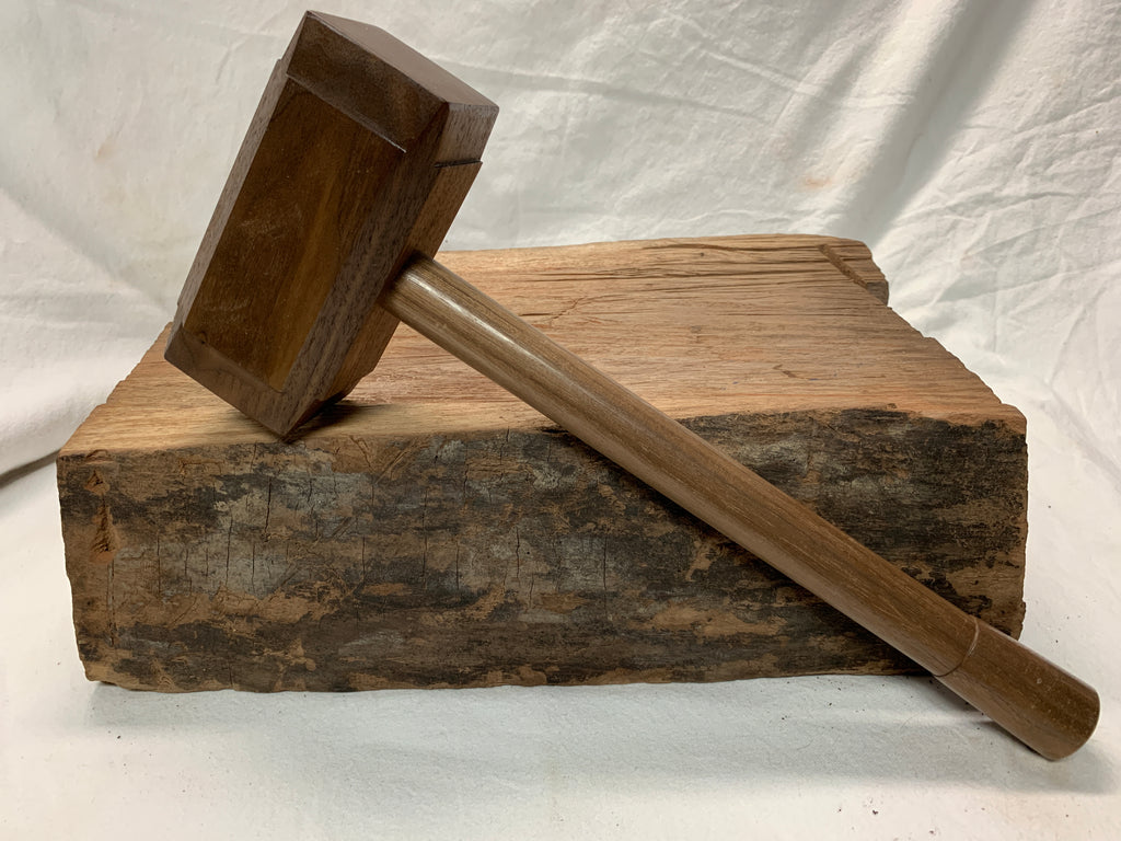 FULL SIZE - Woodworking Mallet like Thor's Hammer Mjolnir from Domestic Hardwoods