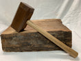 Load image into Gallery viewer, FULL SIZE - Woodworking Mallet like Thor's Hammer Mjolnir from Domestic Hardwoods
