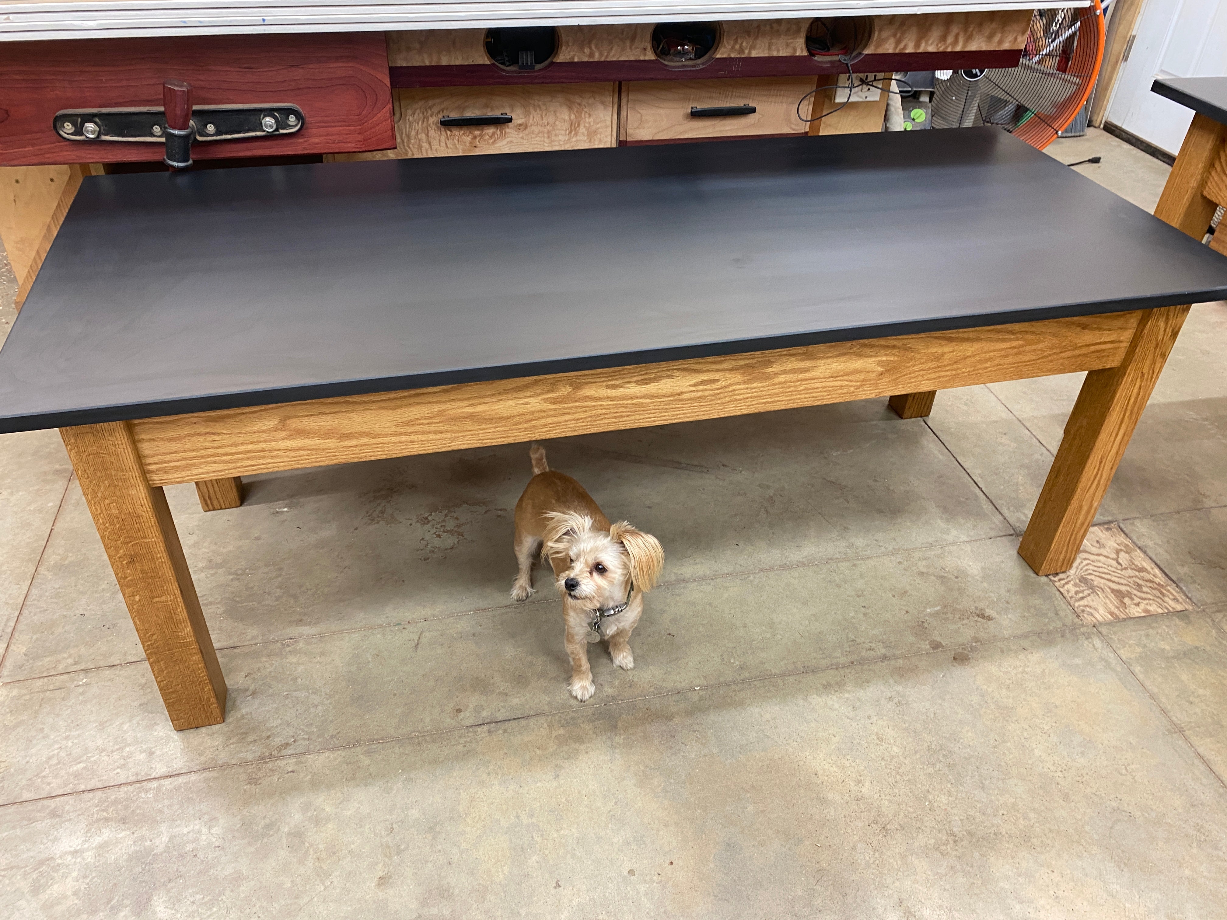 Plans for the Lab Tables / Basic Table design – King's Fine Woodworking Inc