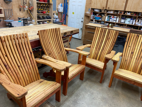 Adirondack Chair, New Comfort Design 3-D Plans