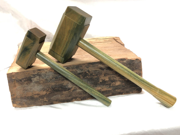 Mid Size Thor's Hammer Woodworking Mallet Lignum vitae Head lignum Handle full-size mid size