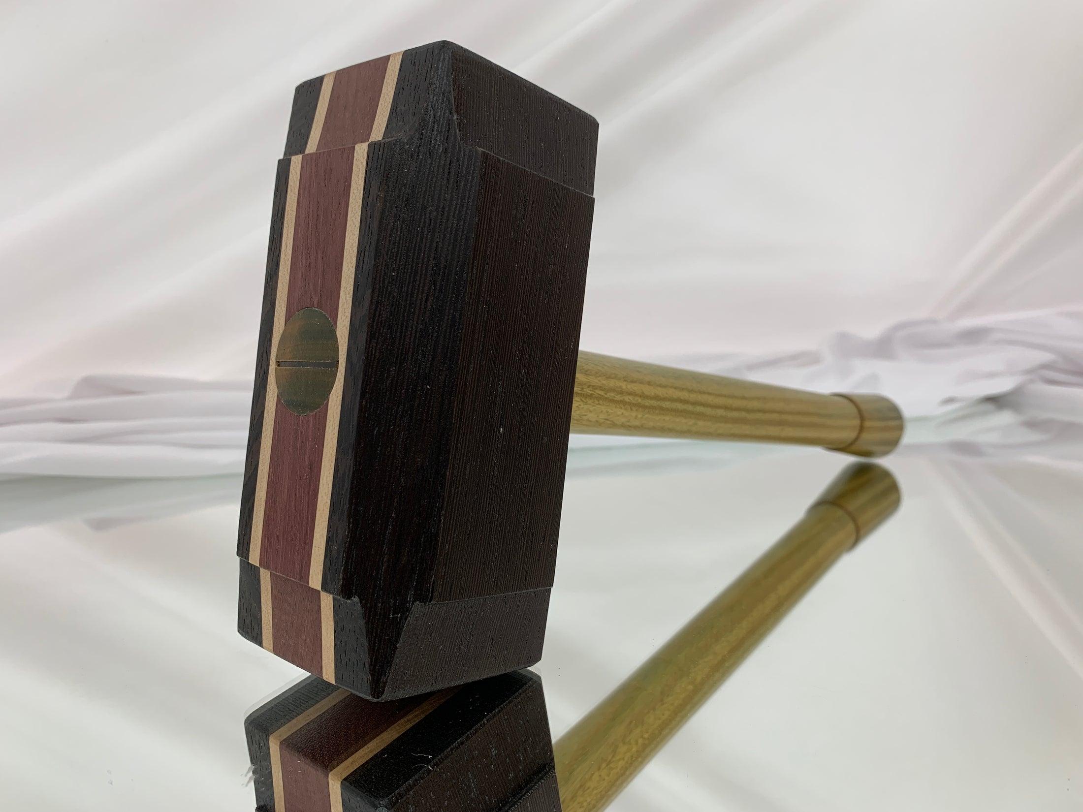 FULL SIZE - Multi-Species Thor's Hammer Woodworking Mallet Mjolnir Exotic Woods
