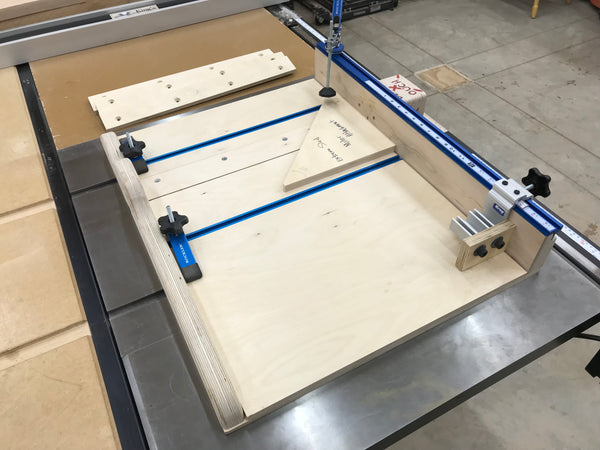 Plans for the Extreme Crosscut Miter Dado Table Saw Sled