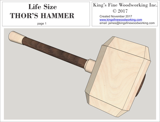 THOR'S HAMMER Life Size