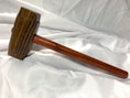 Load image into Gallery viewer, Thors Hammer Woodworking Mallet Bocote Head with Padauk Handle Kings Fine Woodworking
