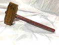 Load image into Gallery viewer, Thors Hammer Woodworking Mallet Bocote Head with Purpleheart Handle Kings Fine Woodworking
