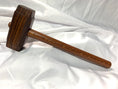 Load image into Gallery viewer, Thors Hammer Woodworking Mallet Cocobolo Head with Leopardwood Handle Kings Fine Woodworking
