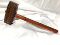 Load image into Gallery viewer, Thors Hammer Woodworking Mallet Cocobolo Head with Padauk Handle Kings Fine Woodworking
