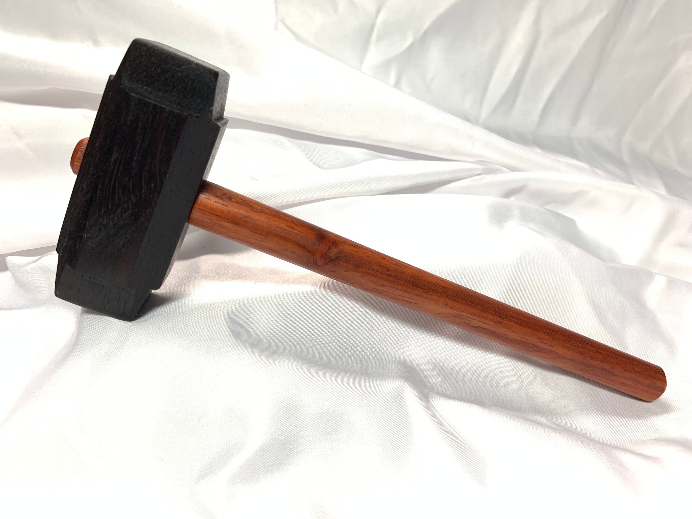 Thors Hammer Woodworking Mallet East Indian Rosewood Head with Padauk Handle Kings Fine Woodworking
