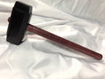 Load image into Gallery viewer, Thors Hammer Woodworking Mallet East Indian Rosewood Head with Purpleheart Handle Kings Fine Woodworking
