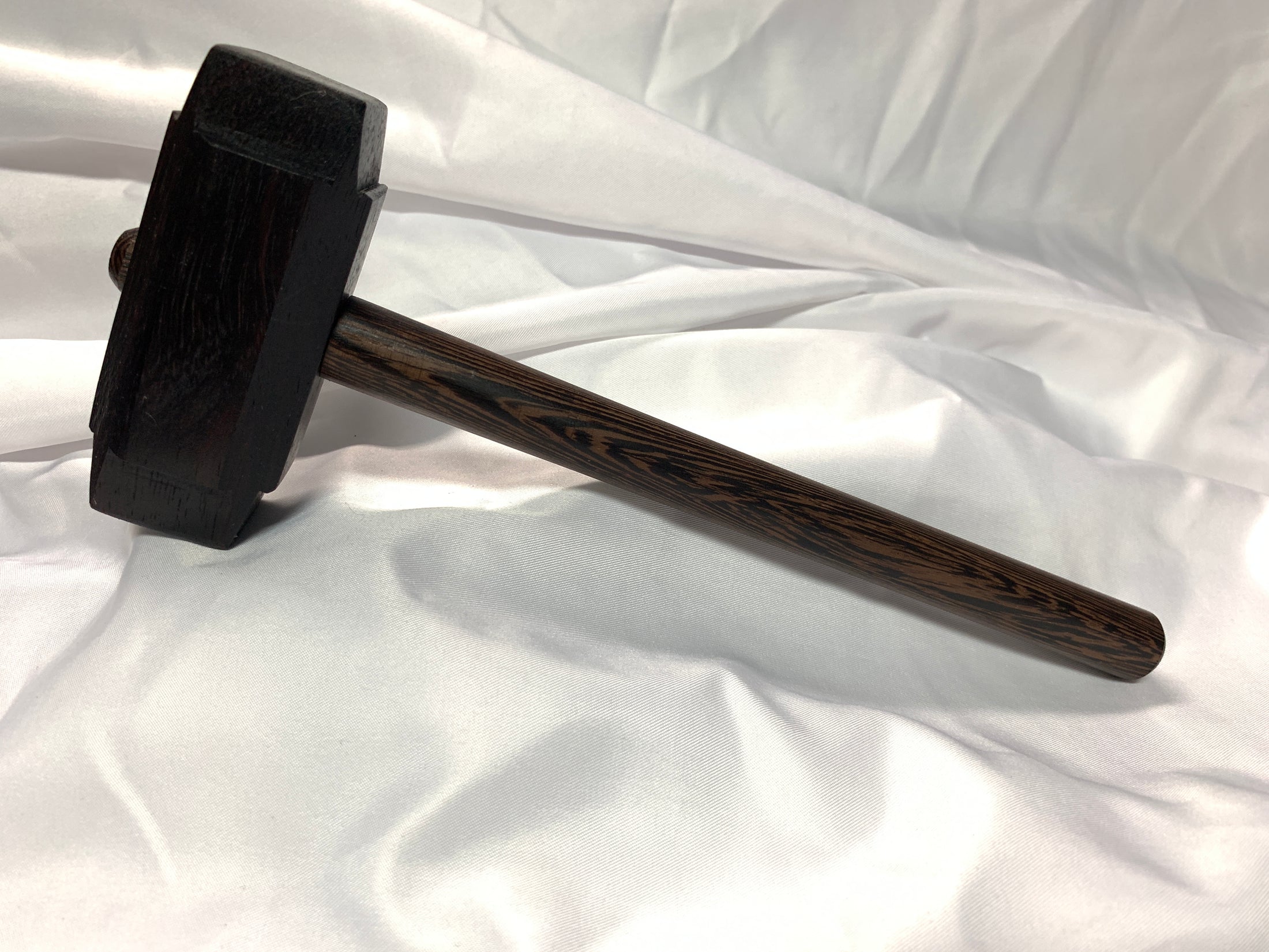 Thors Hammer Woodworking Mallet East Indian Rosewood Head with Wenge Handle Kings Fine Woodworking