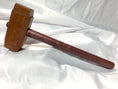 Load image into Gallery viewer, Thors Hammer Woodworking Mallet Leopardwood Head with Purpleheart Handle Kings Fine Woodworking
