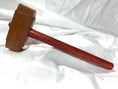 Load image into Gallery viewer, Thors Hammer Woodworking Mallet Leopardwood Head with Redheart Handle Kings Fine Woodworking
