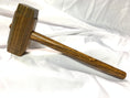Load image into Gallery viewer, Thors Hammer Woodworking Mallet Lignum Vitae Head with Bocote Handle Kings Fine Woodworking

