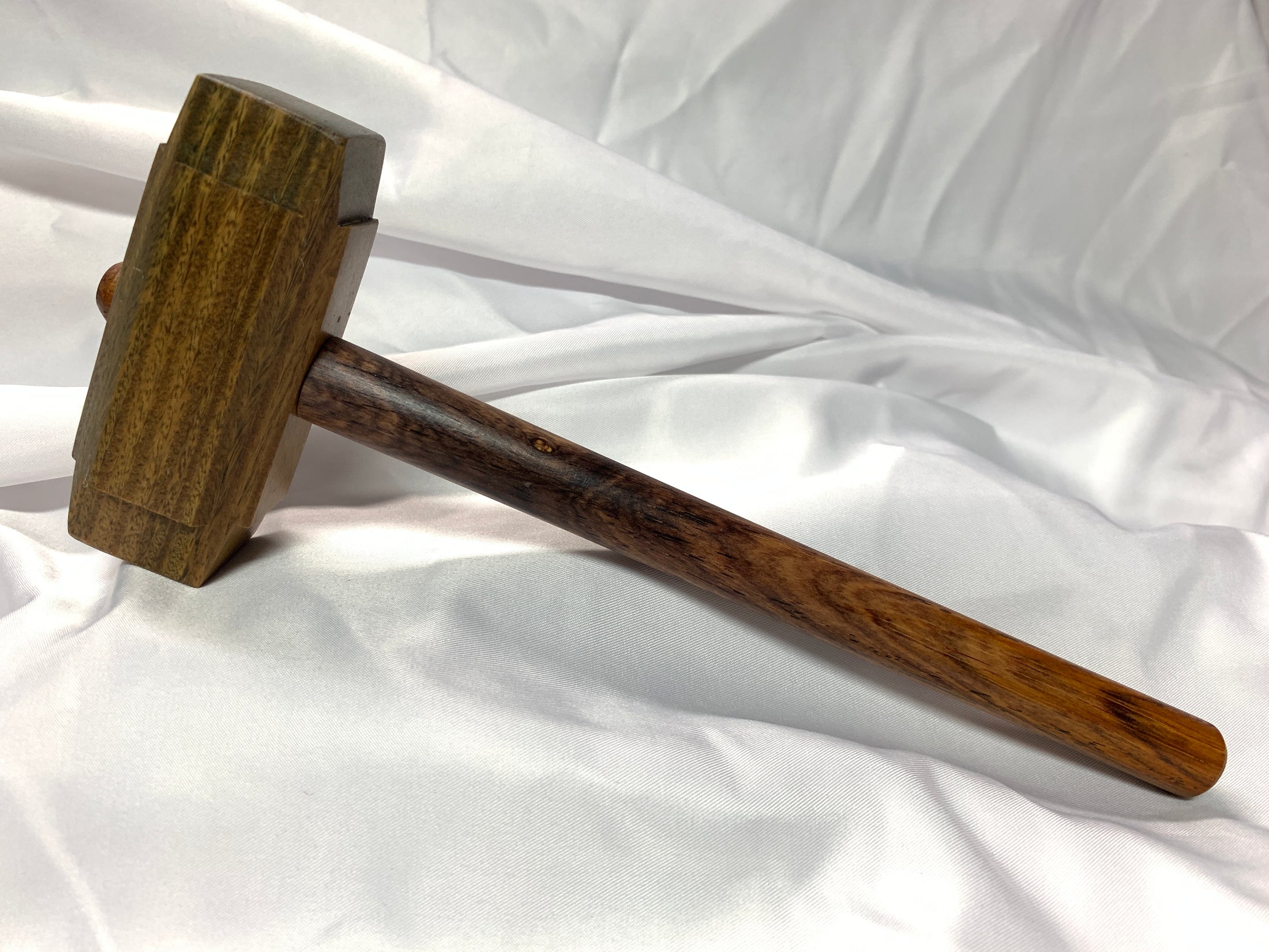 Thors Hammer Woodworking Mallet Lignum Vitae Head with Cocobolo Handle Kings Fine Woodworking