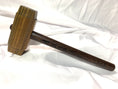 Load image into Gallery viewer, Thors Hammer Woodworking Mallet Lignum Vitae Head with Wenge Handle Kings Fine Woodworking
