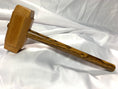 Load image into Gallery viewer, Thors Hammer Woodworking Mallet Osage Orange Head with Bocote Handle Kings Fine Woodworking
