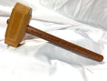Load image into Gallery viewer, Thors Hammer Woodworking Mallet Osage Orange Head with Leopardwood Handle Kings Fine Woodworking
