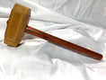 Load image into Gallery viewer, Thors Hammer Woodworking Mallet Osage Orange Head with Padauk Handle Kings Fine Woodworking
