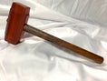 Load image into Gallery viewer, Thors Hammer Woodworking Mallet Padauk Head with Cocobolo Handle Kings Fine Woodworking

