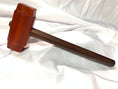 Load image into Gallery viewer, Thors Hammer Woodworking Mallet Padauk Head with East Indian Rosewood Handle Kings Fine Woodworking
