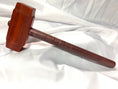 Load image into Gallery viewer, Thors Hammer Woodworking Mallet Padauk Head with Purpleheart Handle Kings Fine Woodworking
