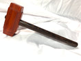 Load image into Gallery viewer, Thors Hammer Woodworking Mallet Padauk Head with Wenge Handle Kings Fine Woodworking
