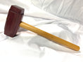 Load image into Gallery viewer, Thors Hammer Woodworking Mallet Purpleheart Head with Osage Orange Handle Kings Fine Woodworking
